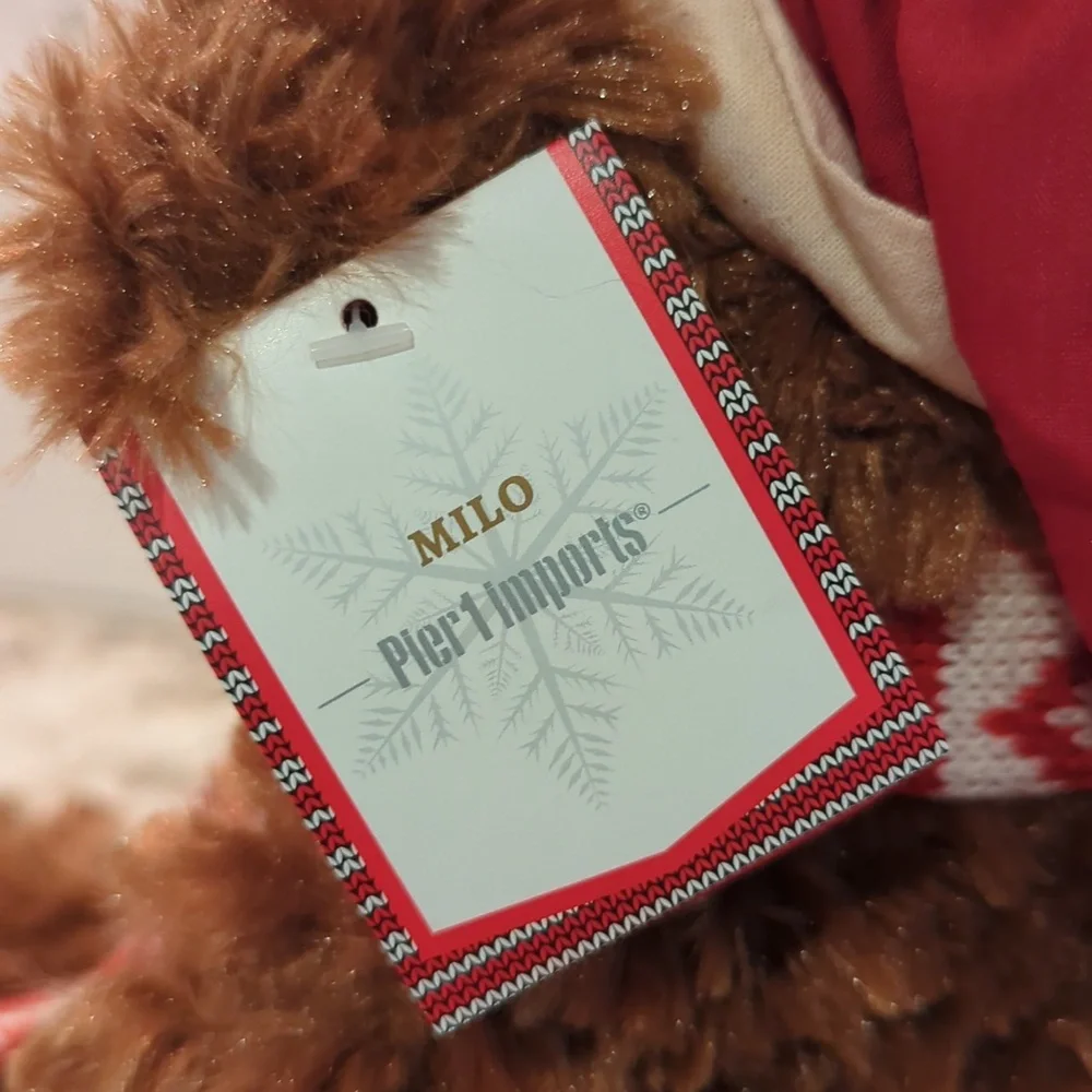 NWT- Milo the Pier 1 Imports Christmas Reindeer